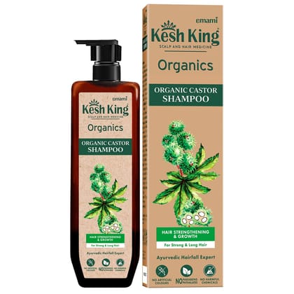 Kesh King Organics - Organic Castor Anti Hairfall and Strengthening Shampoo