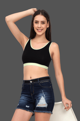 Sports Cotton Bra Women | Gym Bra | Jogging Bra-S