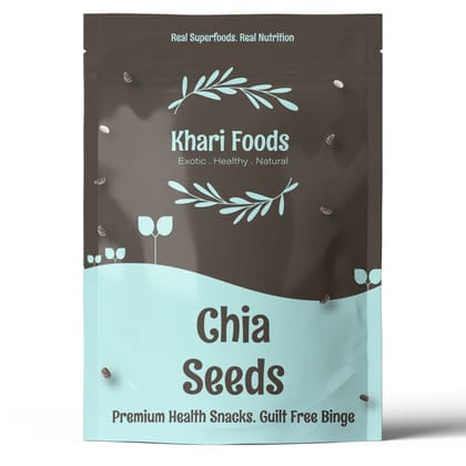 Organic Chia Seeds, High Fibre-200g