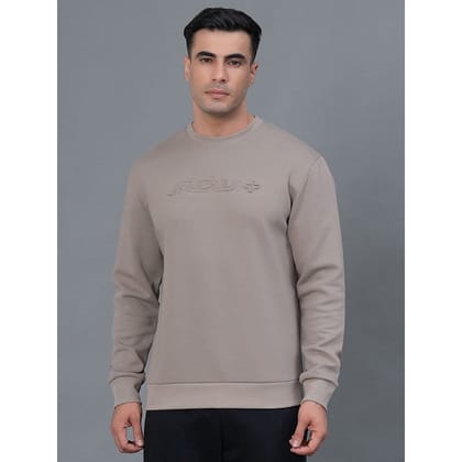 RedTape Embossed Athleisure Sweatshirt for Men | Comfortable and Stylish | Warm and Cozy