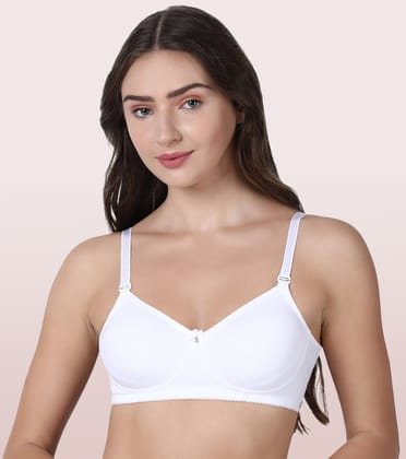 Enamor Long Lasting T-Shirt Bra | A025-White / 32B