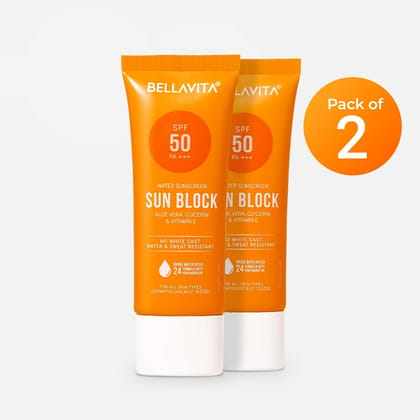 Sunscreen Spf 50 Pa Pack Of 2-Sunscreen Spf 50 Pa+++ (Pack Of 2) - Default Title