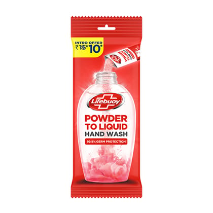 Lifebuoy Hand Wash Powder to Liquid 10g