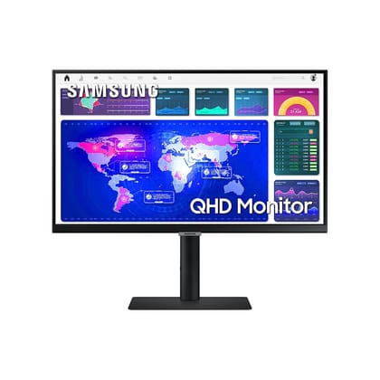 Samsung LS24A600NWWXXL 24 Flat Computer Monitor IPS Panel Eye Care Technolgy 75Hz Monitor