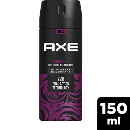 Axe Body Spray - Provoke, For Men, 150 Ml Bottle