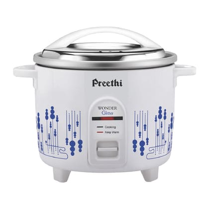 Preethi Glitter RC323 1.8 Ltr Electric Cooker-Preethi Glitter RC323 1.8 Ltr Electric Cooker