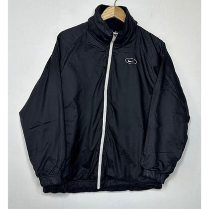 NIKE BLACK SIZE - L LUXURY / PREMIUM JACKETS-L