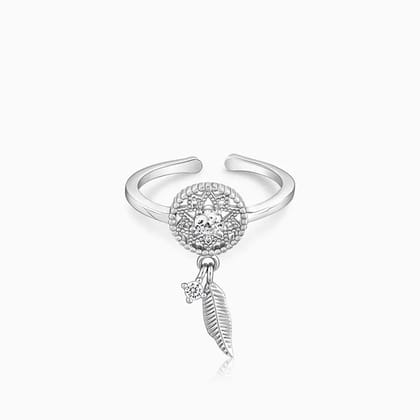 Silver Dreamcatcher Ring