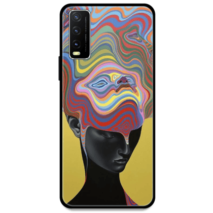 Explosion - Glossy Metal Silicone Case For Vivo Models-Vivo Y1S