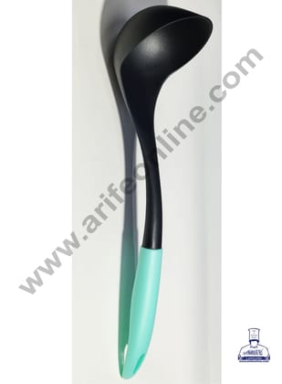 Cake Decor Nylon Ladle Spoon With Multi Colour Handle