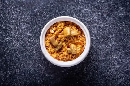 Paneer Mushroom Burji