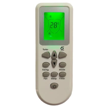 Compatible Whirlpool AC Remote No. 84 (with Backlight)