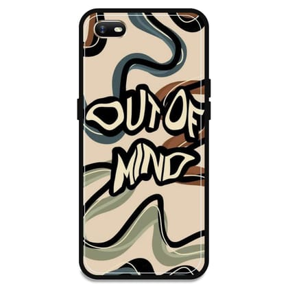 Out Of Mind - Glossy Metal Silicone Case For Oppo Models-Oppo A1K