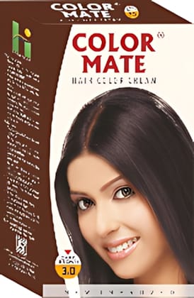 COLOR MATE HAIR COLOR CREAM 30ML-DARK BROWN