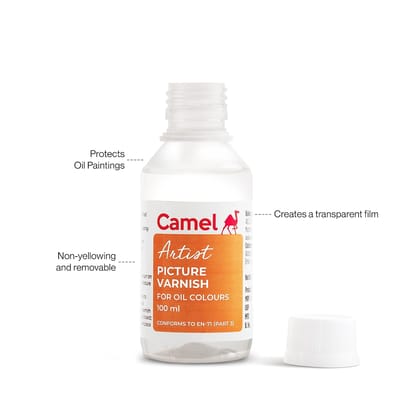 Camel Artist Picture Varnish for Oil Colour (Off-White)