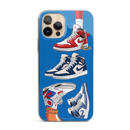 Sneaker 3.0 Limited Edition Blue Beam Silicon Phone Case