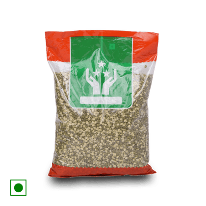 3 S Pulses Moong Green Split Chilka, 1 kg Pouch