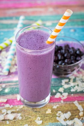 Blueberry Cheese Cake Shake