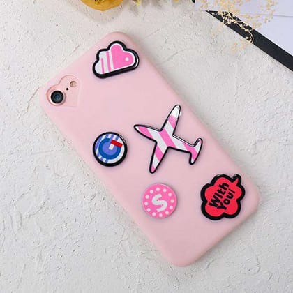 Cute 3D Badges Case-iPhone 6 Plus/6S Plus