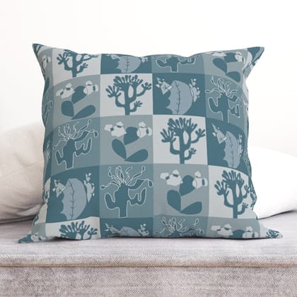 Cactus3.3-Velvet Cushion / 16x16 / without