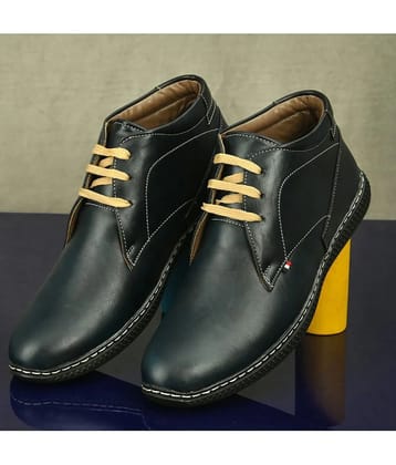 John Karsun Blue Mens Formal Boots - None