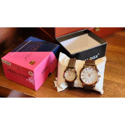 Executive Class Luxuries FASHION COUPLE Wrist Watches FOR Lovely Couple (9086)