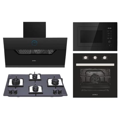 Elica Chimney + Hob + Oven + Microwave Combo ELCHOM-23