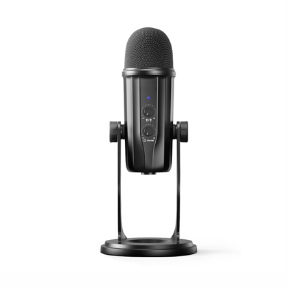 Digitek DM-601 Metal Desktop USB Microphone with Shock Mount & Adjustable Stand