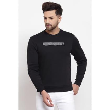 Red Tape Men's Black Sweatshirt