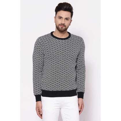 Red Tape Men's Black Sweater