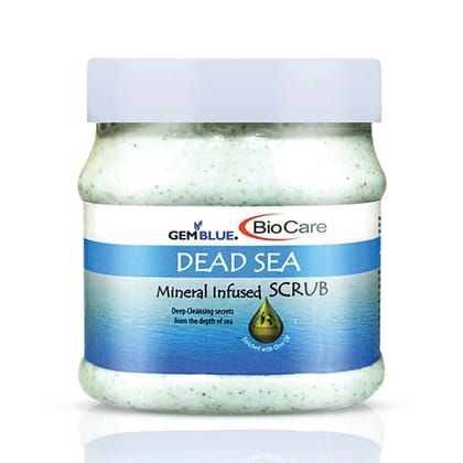 gemblue biocare Dead Sea Mineral Infused Facial Scrub 500 ml