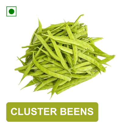 Cluster Beans\, 250 gm Packed