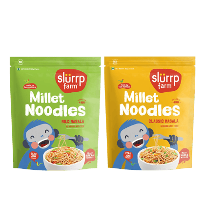Millet Noodles Combo - Classic Masala & Mild Masala