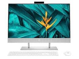 HP 27-DP1120IN 27 All in One Desktop 11th generation corei7, 16GB RAM,1TB SSD,Integrated Graphics, Windows 10 27 Touch Screen Desktop PC