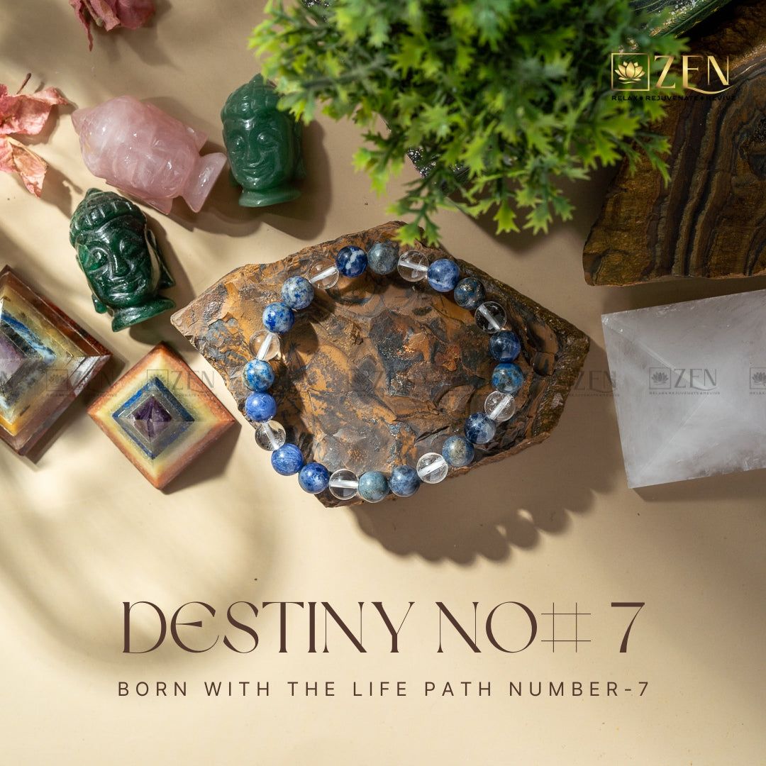 Destiny Number 7 Bracelet-S - 6.5 inches (Women)