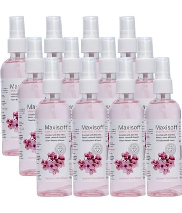 MAXISOFT - Antibacterial Hand Sanitizer 120 mL ( Pack of 10 )