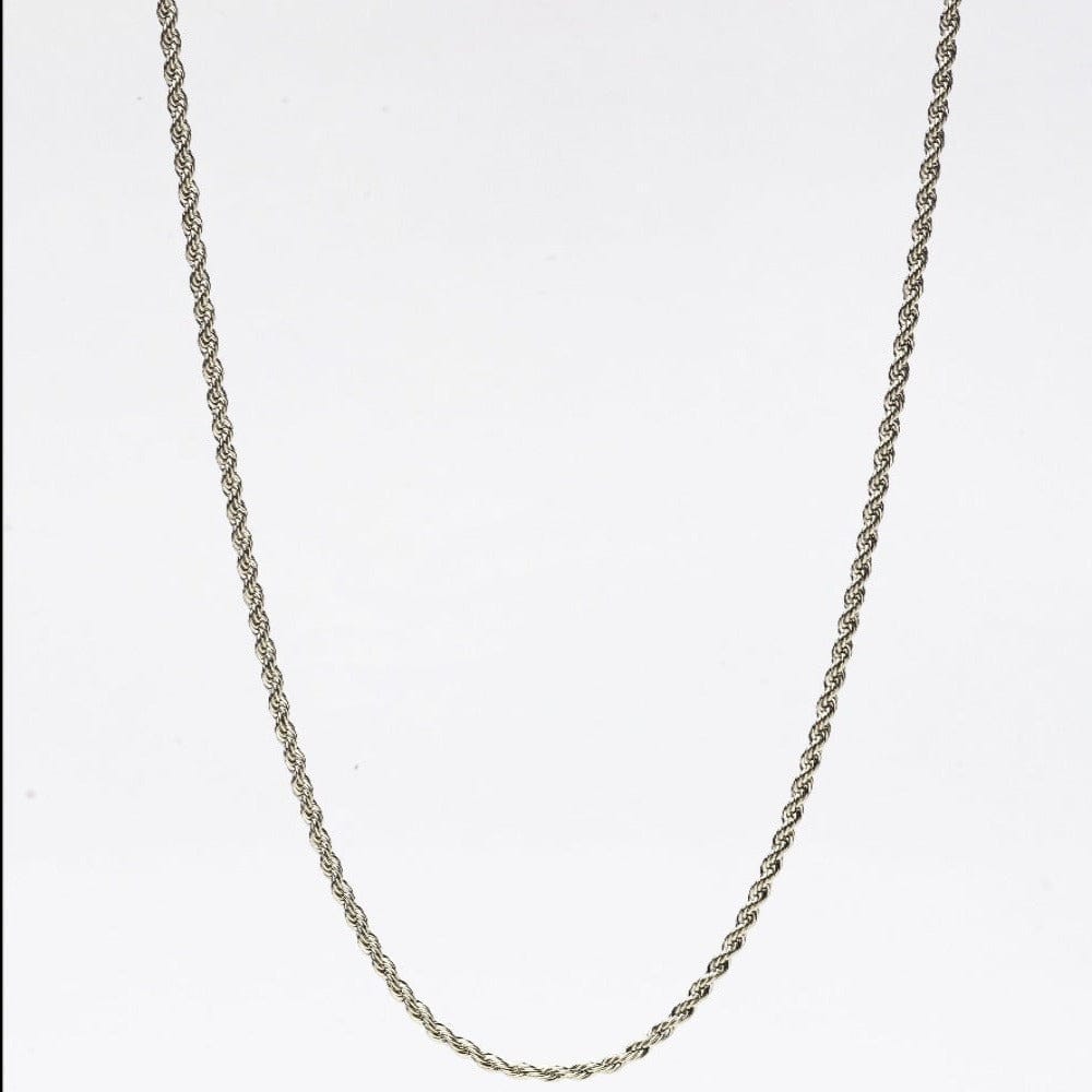 ROPE (SILVER) 3MM-50 CM
