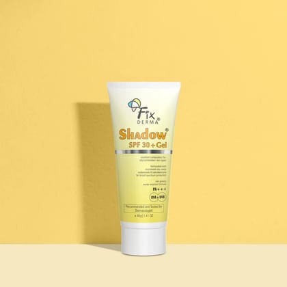 Shadow SPF 30+ Gel | Sunscreen for Oily & Acne Prone Skin | Protection against UVA and UVB rays-40g