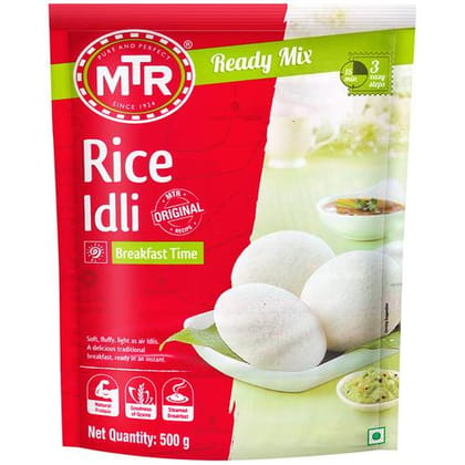 MTR Breakfast Mix - Rice Idli, 500 gm Pouch