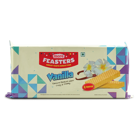 Feasters Vanilla Wafers 60 gm Pack