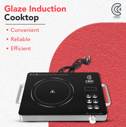 Crest  Glaze Induction Cooktop-Crest  Glaze Induction Cooktop