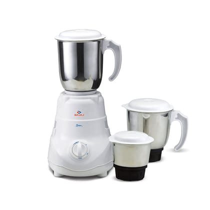 BAJAJ BRAVO 3 JAR MIXERS GRINDER-White