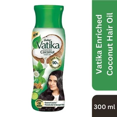 DABUR VATIKA ENRICHED COCONUT HAIR OIL 300ML