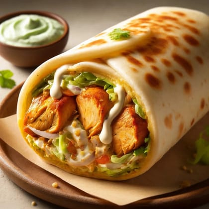 Chicken Tikka Mayo Roll