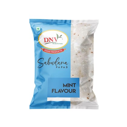 DNV Foods Mint Sabudana Papad, 70 gm