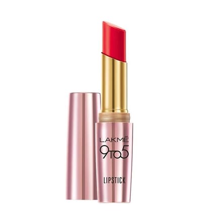 Lakme 9 To 5 Primer  Matte Lipstick - MR2 Red Coat-Lakme 9 To 5 Primer + Matte Lipstick - MR2 Red Coat