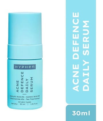 Hyphen Acne Defence Daily Serum with 2% Salicylic Acid for Active Acne & Breakouts