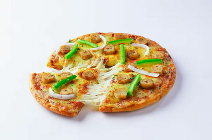 Smoked Chicken Sausage Pizza (Serves 1)