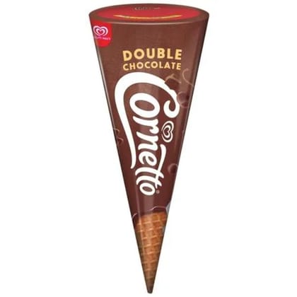 Kwality Wall's Double Chocolate Cornetto 105 Ml