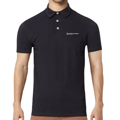 Jack & Jones Solid Polo T-shirt-Black / Small